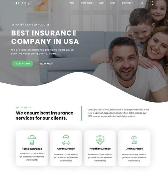 Consulting Business HTML Template - ICRM Software